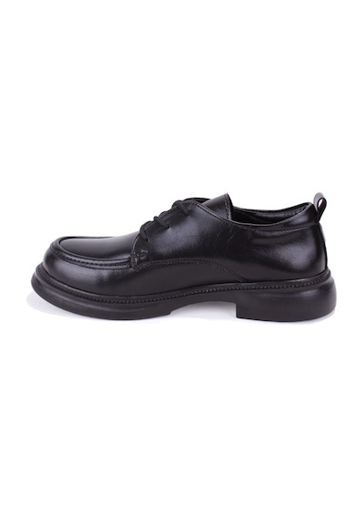 Dagoster Dza07-8892550 Siyah Günlük Bağcıklı Loafer Kadın Ayakkabı