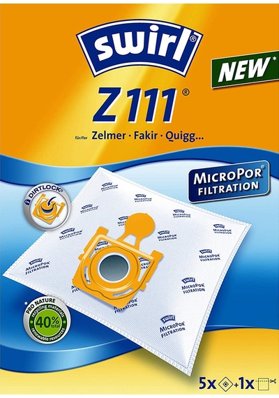 Swirl Z111 EcoPor  Zelmer Fakir ve Quiggh Elektrikli Süpürge Toz Torbası EcoPor-Filter