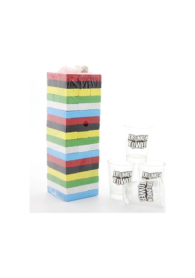 Eco Port Jenga Shot Bardak Oyunu Alk1493