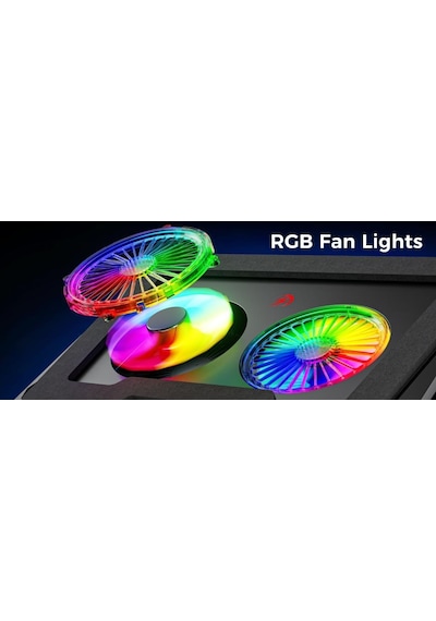 Classone Gt102 Gaming Laptop Soğutucu, 2200rpm , Rgb Işıklı , Led Display , Notebook Soğutucu Stand