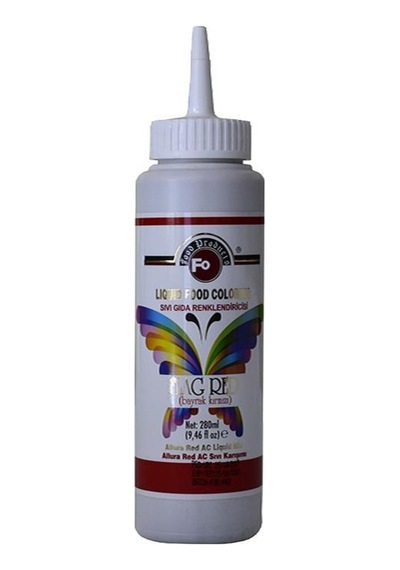 Fo Sıvı Gıda Boyası Bayrak Kırmızısı 280 ML
