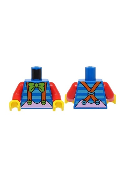 Minifigür Parçaları: Torso, Vücut, Gövde: 973pb5624c01