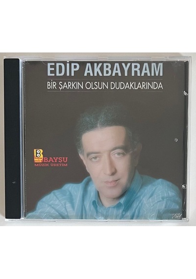 Edip Akbayram Bir Şarkın Olsun Dudaklarında Cd Orjinal Dönem 1993 Baskı 2.el Cd