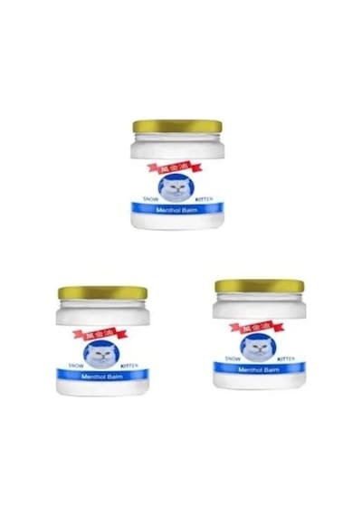 Snow Kitten Krem Menthol Balm Muzice Krem 50 M X 3 Adet