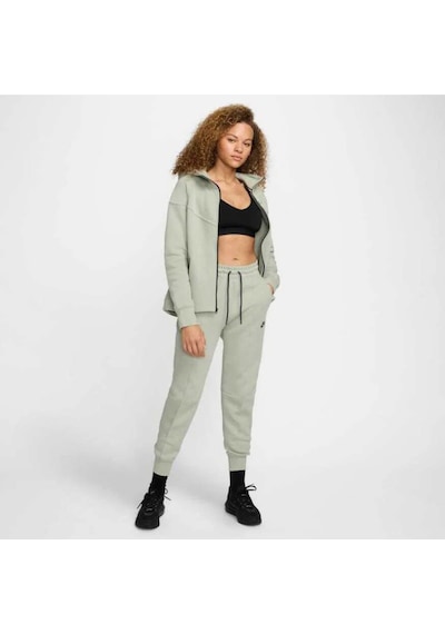 Tech Fleece Windrunner Full-zip Hoodie Su Yeşili Kadın Sweatshrit Su Yeşili