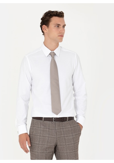 Pierre Cardin Erkek Beyaz Basic Gömlek 50277780-vr013 Beyaz Pierre Cardin Erkek Beyaz Basic Gömlek 50277780-vr013 Beyaz