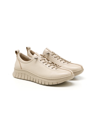 Sneaker Günlük Kadın Mar-25y-192-251 John May Bej Cilt Bej