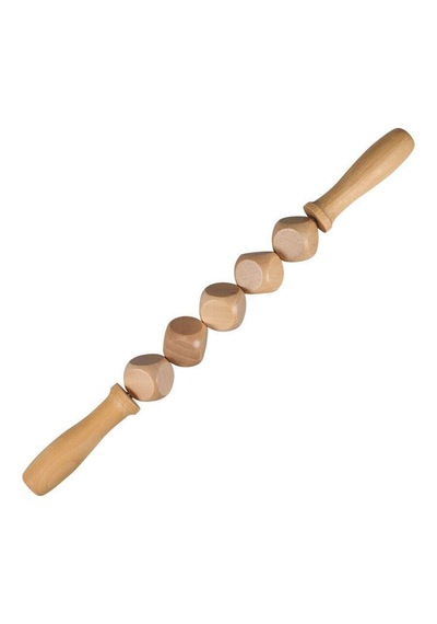 1sen Art & Beauty Maderoterapi Küp Roller Ahşap Masaj Aleti Açık Kahverengi