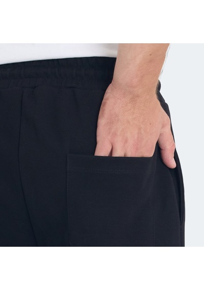 Slazenger VILJA I Erkek Cepli Kapri Siyah Şort