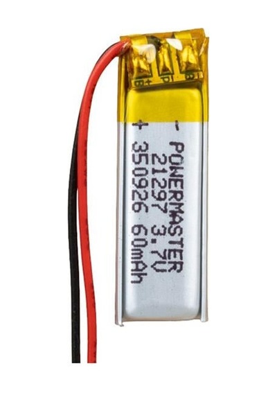 350926 3.7 Volt 60 Mah Lityum Polimer Pil