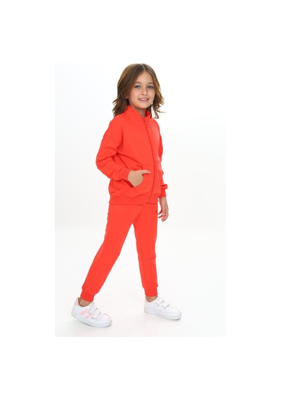 Toontoy Kids Toontoy Kız Çocuk Eşofman Takım Nar Çiçeği