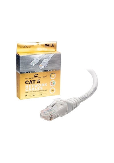 Powermaster 15 Metre Kutulu Cat5 Ethernet Internet Kablosu