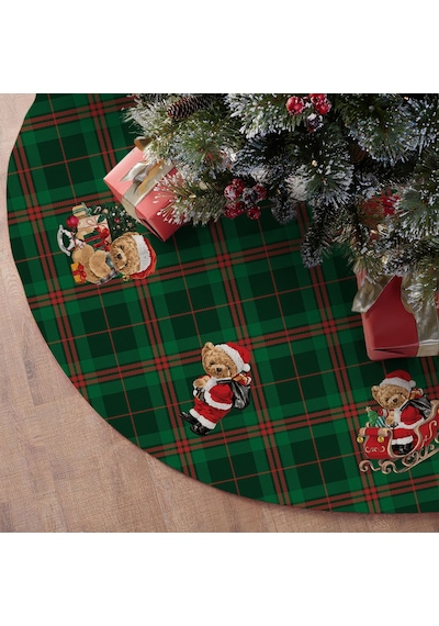 Santa Teddy Çam Ağacı Altı Örtüsü