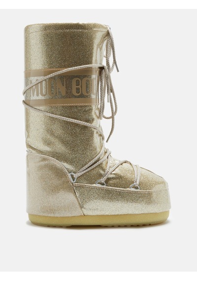 Moon Boot Icon Glitter Kadın Bot-1402850 Sarı
