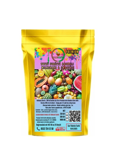 Coffee Naturelle Tutti Frutti Aromalı Milkshake & smoothie & Frappe 1 KG