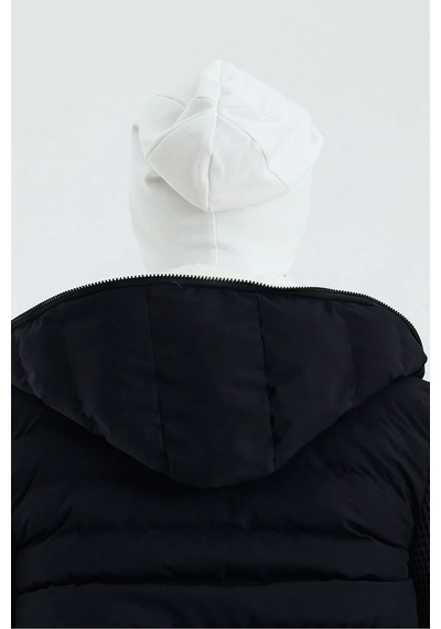 Erkek Termal %100 Pamuklu Soft 2 Stil 1 Arada Bere Premium Cuts Serisi - Standart / Beyaz Beyaz
