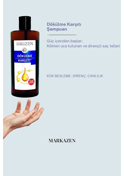 Markazen Dökülme Karşıtı Şampuan 350 ML