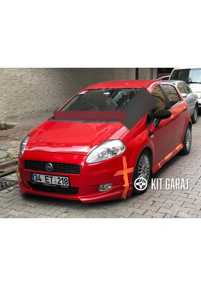 Kit Garaj Punto Evo R Ön Ek Plastik Boyasız