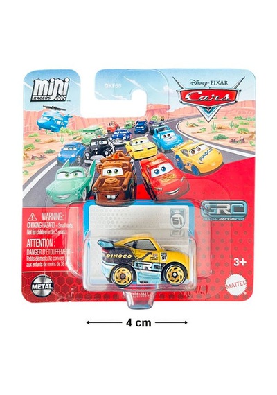 Disney Pixar Cars - Mini Racers - Grc Cruz Ramirez Sarı