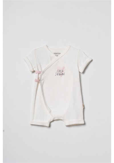 Babycosy Organic Wear %100 Organik Pamuk,2'li Kruvaze Kısa Kollu Bebek Tulum Little Princess Yazlık Kız Bebek Tulum Pembe Babycosy Organic Wear %100 Organik Pamuk,2'li Kruvaze Kısa Kollu Bebek Tulum Little Princess Yazlık Kız Bebek Tulum Pembe