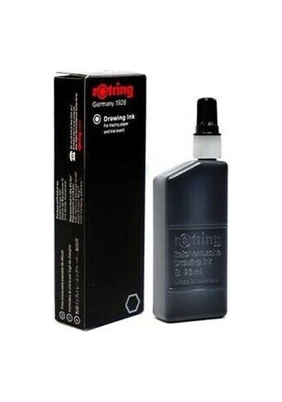 Üsküdarsanat Rotring Rapido Mürekkebi Siyah 23Ml