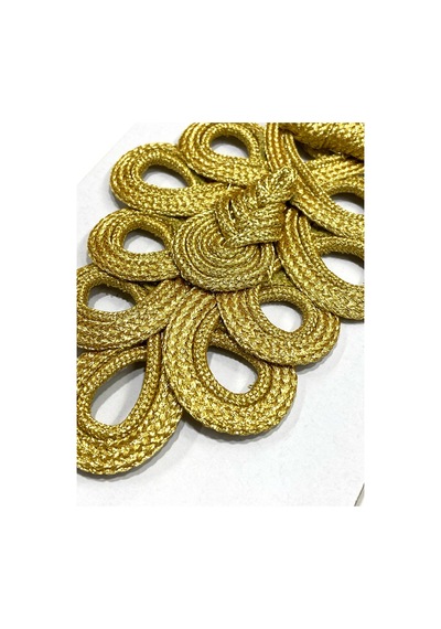 Örgü Düğme / Japon & Çin Düğmesi / Büyük Örgü Düğme / - Gold