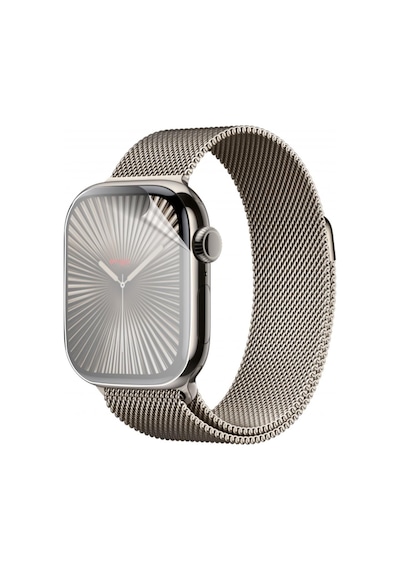Apple Uyumlu  Watch 10 46mm Ekran Koruyucu Şeffaf Tpu Film 2 Adet
