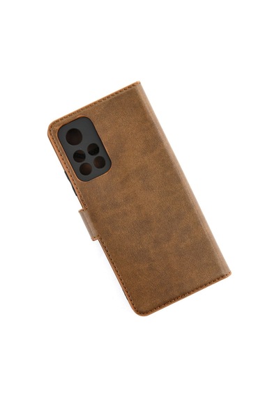 Xiaomi Redmi Note 11t Uyumlu Kılıf Trend S Plus Kapaklı Kılıf - Taba
