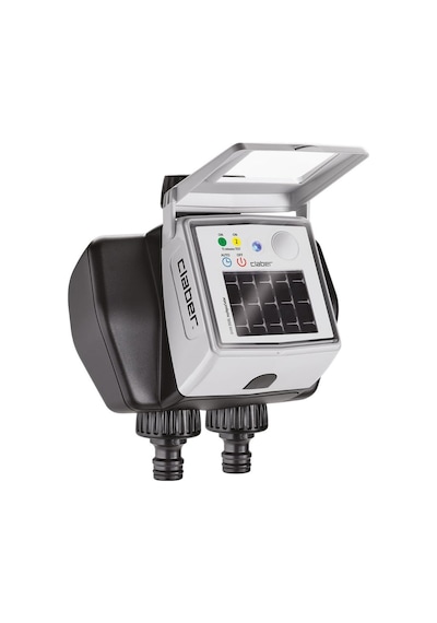 Claber 8498 Dual Myaquasolar İki Çıkışlı Otomatik Su Zamanlayıcı