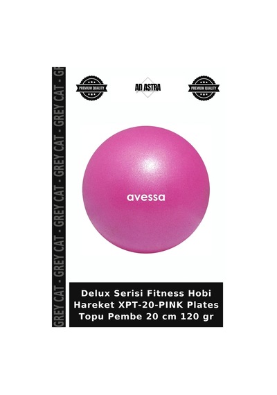 Delux Serisi Fitness Hobi Hareket Xpt-20-pınk Plates Topu Pembe 20 Cm 120 Gr