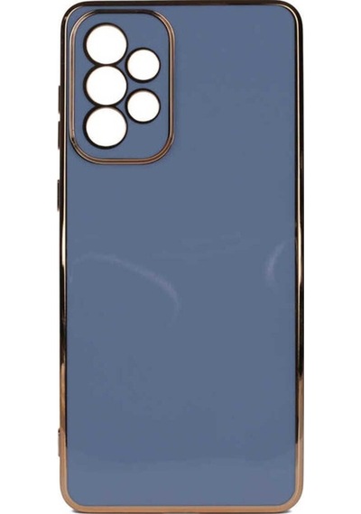 Samsung Uyumlu Galaxy A73 Kılıf Zore Bark Kapak Mavi Açık