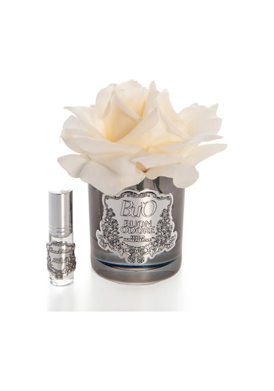 Füme Cam Silver Tek Gül Luxury Home Perfume Pudra
