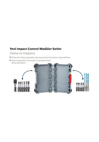 Bosch Impact Ctrl 13 MM Mıknatıslı Çatı Lokması Boy 50 MM 260852235