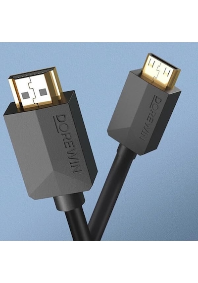 Micro Hdmı To Hdmı Kablo 1.5 Metre Altın Uçlu Yüksek Hızlı 1080p 4k Destekli Görüntü Ve Ses Aktarım Kablosu Kam Diğer