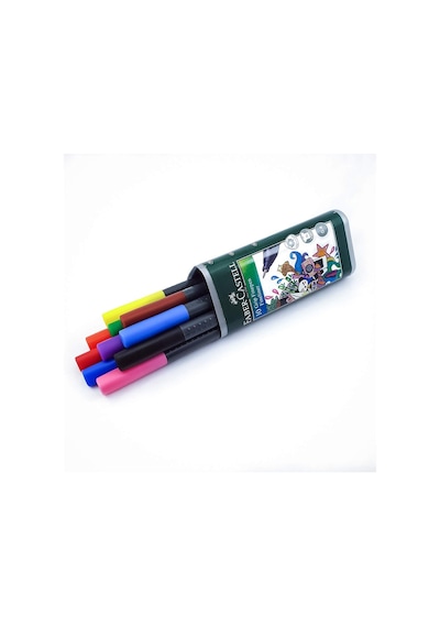 Faber Castell 04 Grip Finepen 10 Lu Kalem Seti Yeni Model