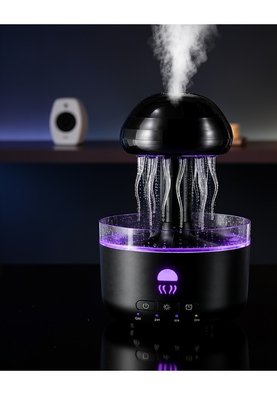 Hava Nemlendirici Rgb Gece Lambalı Ultrasonik 1 L