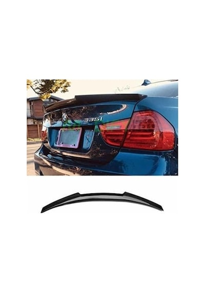 Bmw E90 2005-2012 Yarasa Spoiler-fiber-astarlı-boyasız