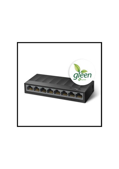 Tp-lınk Ls1008g, Green Tech, 8 Port Gigabit, Yönetilemez, Masaüstü Switch