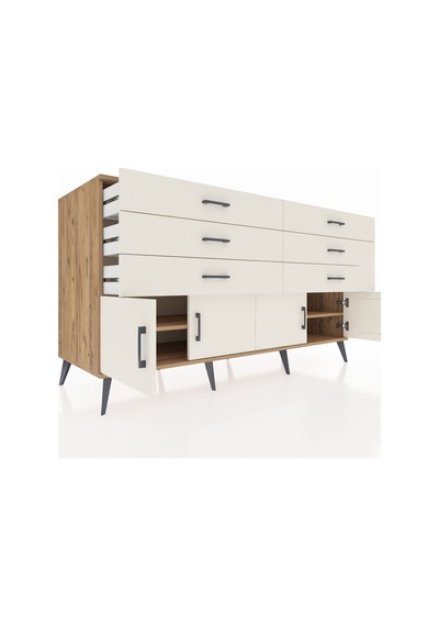 Kronos Konsol 2 Raflı 6 Çekmeceli 4 Kapaklı 176x59x99 Çam-aytaşı Çam-aytaşı Kronos Konsol 2 Raflı 6 Çekmeceli 4 Kapaklı 176x59x99 Çam-aytaşı Çam-aytaşı