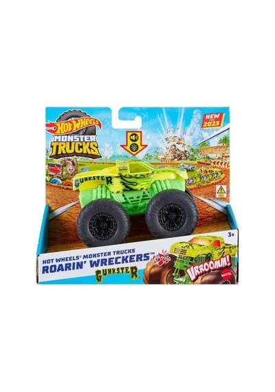 Hot Wheels Monster Trucks 1:43 Kükreyen Araçlar Roarin Wreckers H