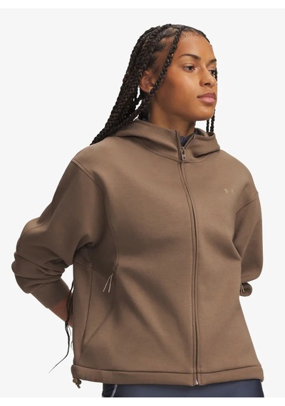 Under Armour Unstoppable Fleece Fz Jkt Kahverengi Kadın Ceket 6013520-219