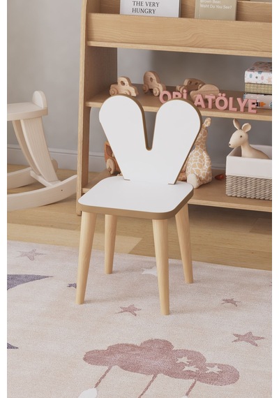 Çocuk Oyun Aktivite Masası 45x45 Cm 2 Sandalyeli Çocuk Çalışma Masası Çok Renkli