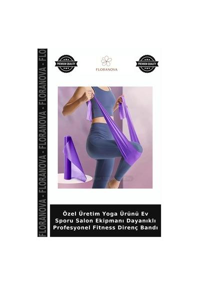Özel Üretim Yoga Ürünü Ev Sporu Salon Ekipmanı Dayanıklı Profesyonel Fitness Direnç Bandı Çok Renkli