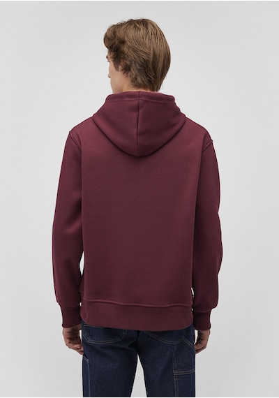 Mavi - Mavi Logo Nakışlı Kapüşonlu Bordo Sweatshirt 065809-70426 Bordo