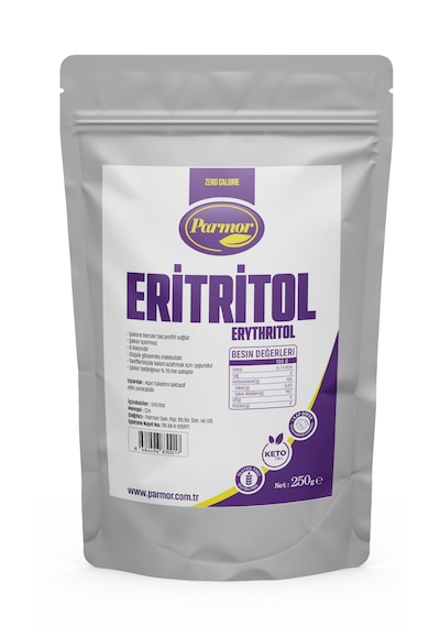 Parmor Eritritol Kristal 250g Tekli