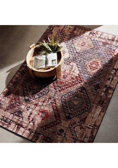 Mudo Home Jına Halı Renkli 160x230 Çok Renkli