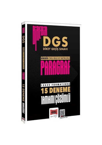 Yargı 2027 Dgs Paragraf Birebir 15 Deneme Çözümlü