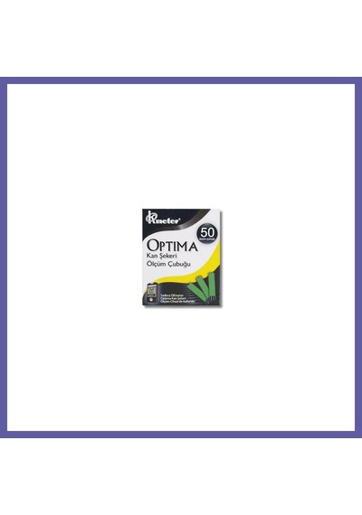 Bezos Optima Şeker Ölçüm Stripi Nıda