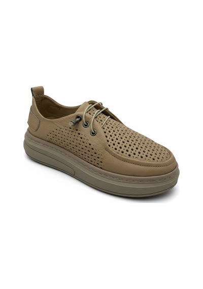 Dosa Shoes Kadın Ortapedik Deri Ayakkabı-beyaz Krem