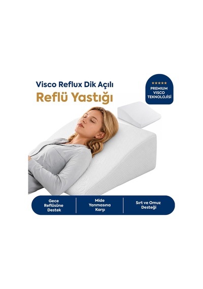 Yastık Visco Reflux Beyaz 65x60 Genel